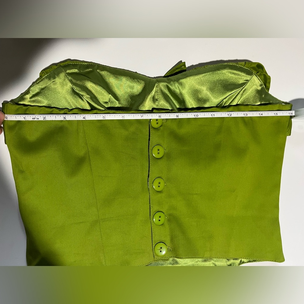 Dixiefried by Pinup Couture bustier top nwt - Picture 6 of 7
